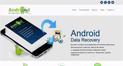 Desktop Screenshot of androiddatarecovery.com
